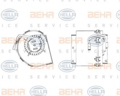 BEHR HELLA SERVICE 8EW009158511 Вентилятор салону