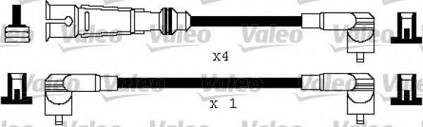 VALEO 346112 Комплект дротів запалення