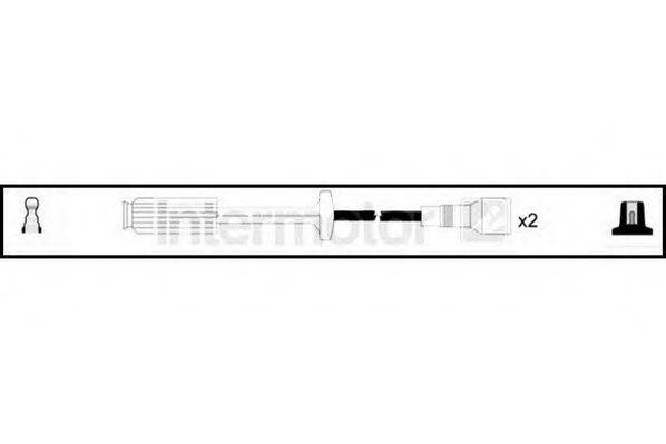 STANDARD 73916 Комплект дротів запалення