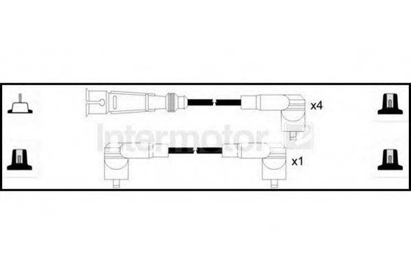STANDARD 73953 Комплект дротів запалення