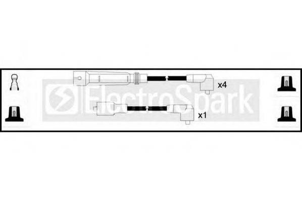 STANDARD OEK998 Комплект дротів запалення