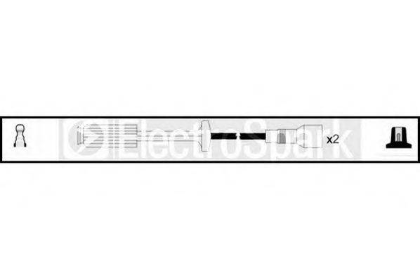 STANDARD OEK813 Комплект дротів запалення
