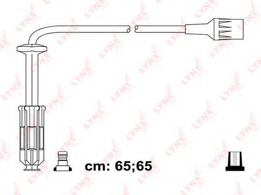 LYNXAUTO SPC5323 Комплект дротів запалення