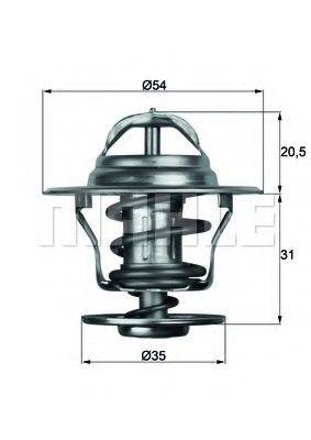 BEHR TX1371D Термостат, що охолоджує рідину