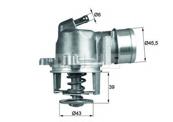 BEHR TI20887D Термостат, що охолоджує рідину