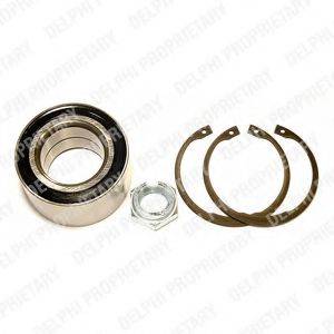 DELPHI BK512 Комплект підшипника ступиці колеса